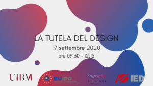 La tutela del design Protezione di marchi e design nell’ambito della creatività – webinar
